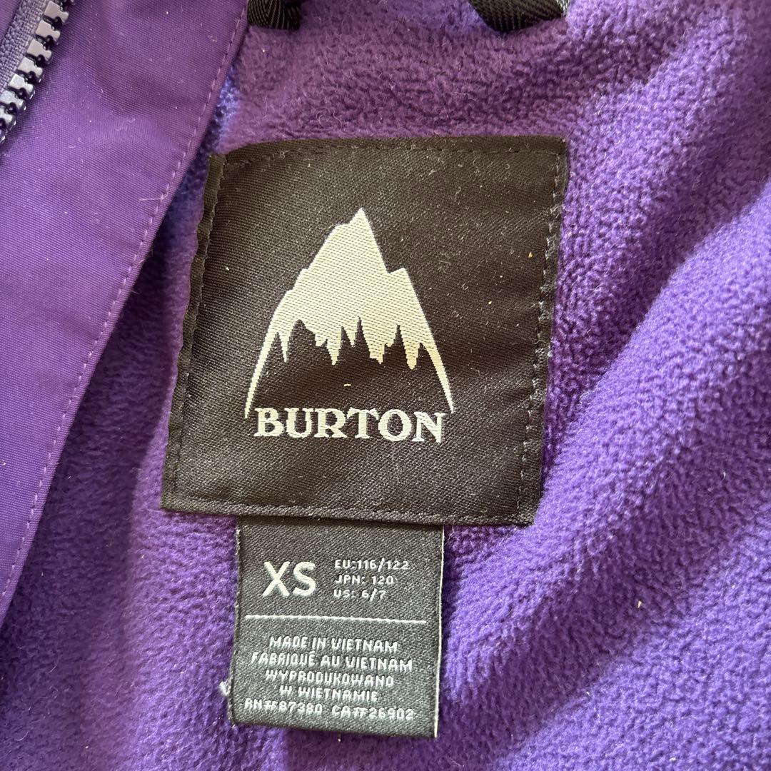 BURTON スノーボード　ジャケット＋ビブ＋キャップセット（子ども用）
