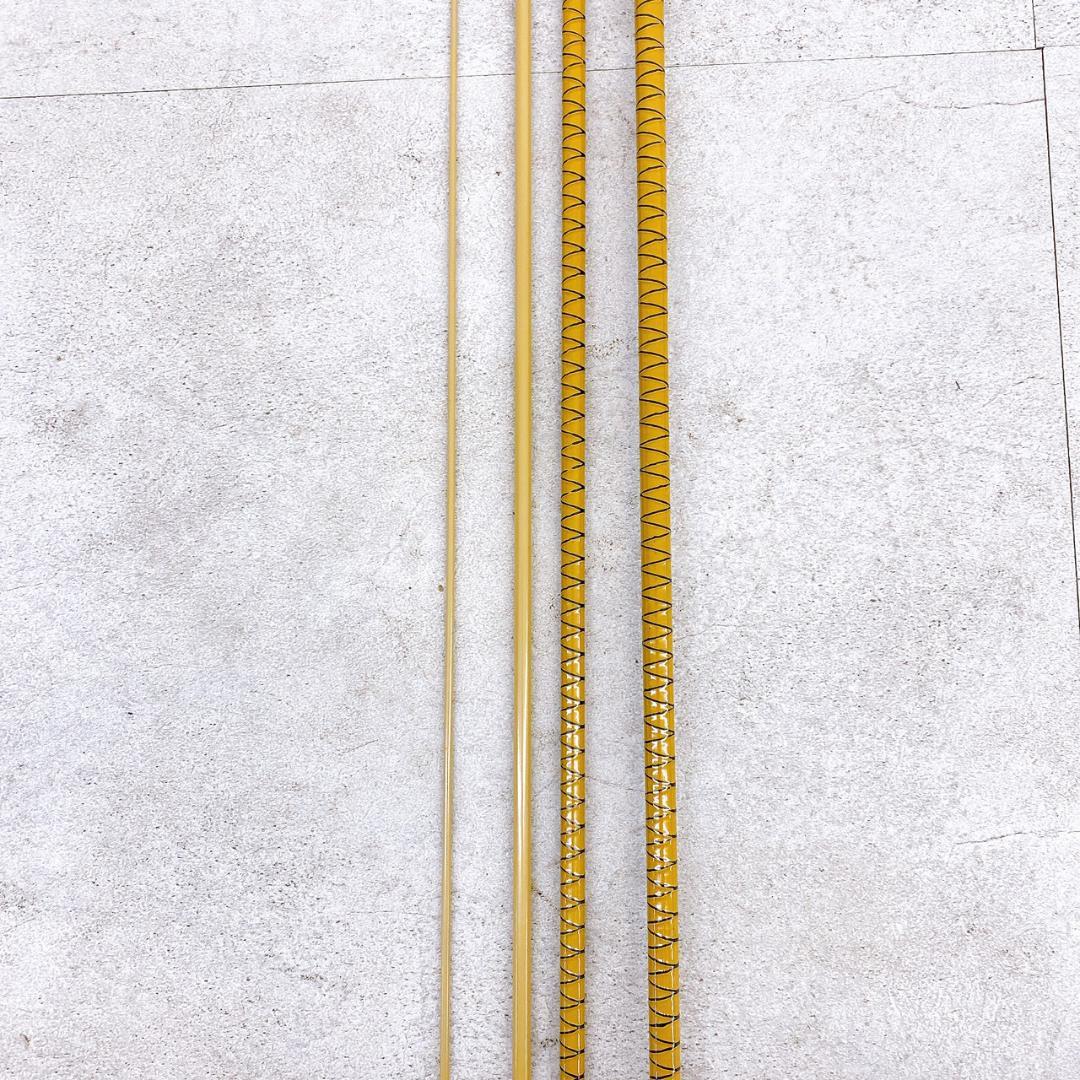 【朱紋峰 ぬけさく 十三尺】ヘラブナ竿 約3.9m 13尺 ヘラ竿 竿袋・口栓付