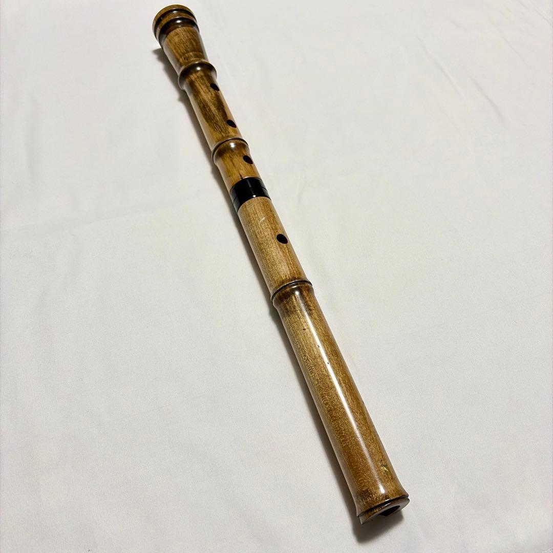 尺八 都山流 玉山銘 1尺8寸 木管 楽器 54.5cm