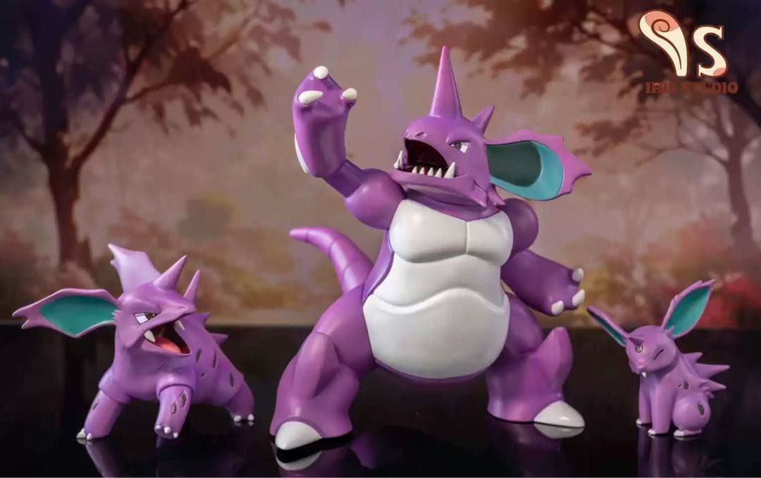 ニドラン・ニドリーノ・ニドキング フィギュアセット