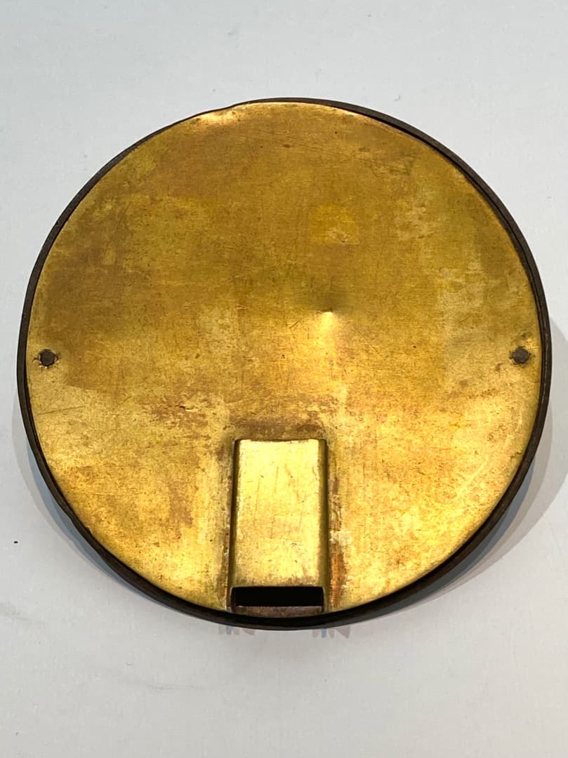 141【笹竜胆家紋　前立　江戸時代】 甲冑　本歌　武具　兜　鎧　江戸　戦国　具足