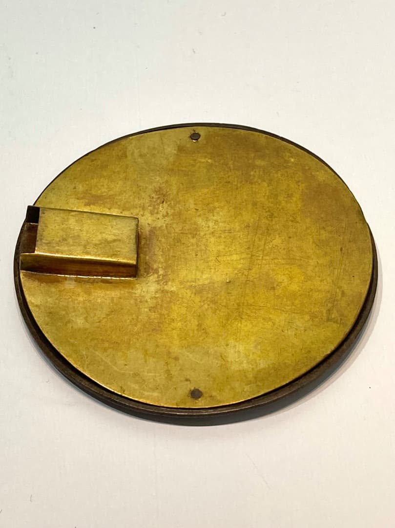 141【笹竜胆家紋　前立　江戸時代】 甲冑　本歌　武具　兜　鎧　江戸　戦国　具足