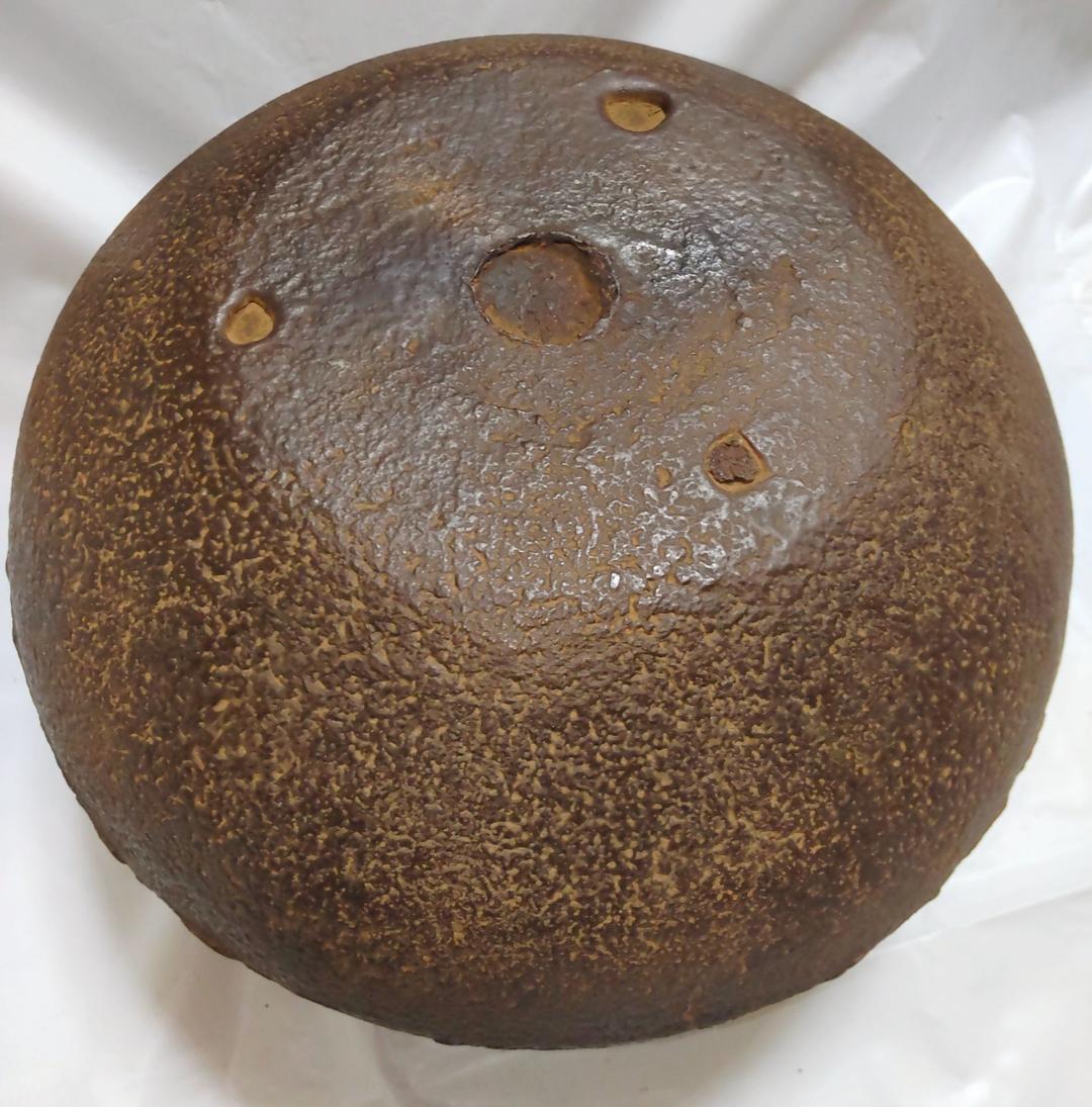 茶道具　丸釜　名越浄味（昌光）作