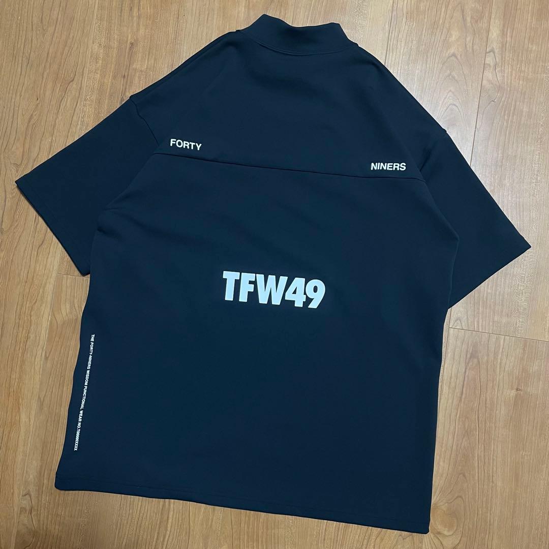定価2.6万　TFW49 モックネック　Tシャツ L ブラック