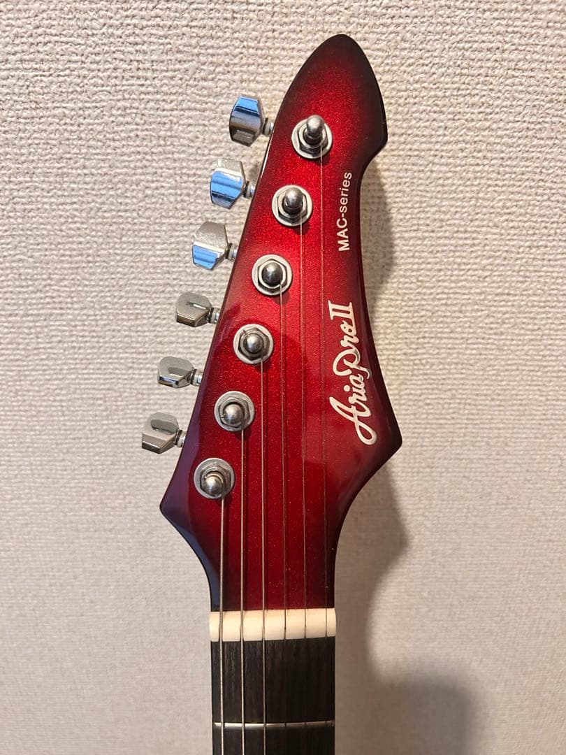 Aria Pro II MAC-STD (MRS) エレキギター 初心者セット