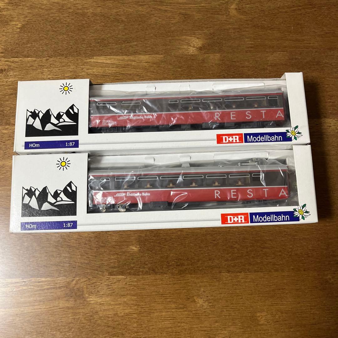 D+R H0m 1:87 Rhb2両連接食堂車