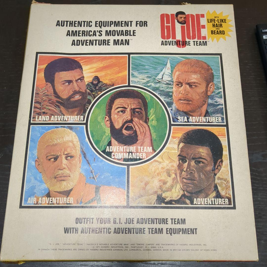 未使用　70年代アドベンチャー G.I. Joe Smoke Jumper