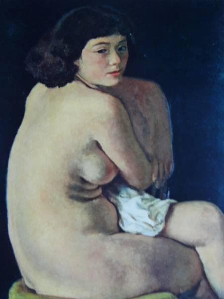 寺内萬治郎、裸婦１０、800部限定大判画集画、新品額装