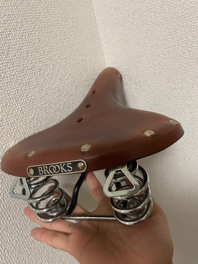 【美品】BROOKS B67 レザーサドル ハニー ブルックス