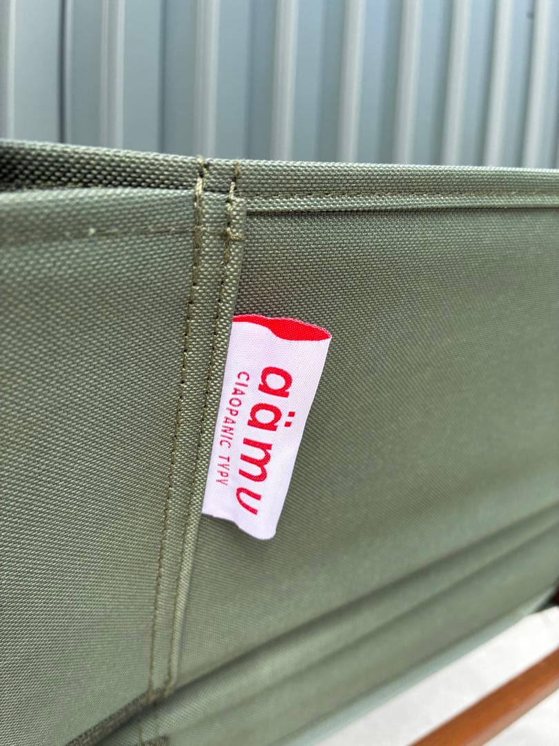 アウトドアチェア 折りたたみ式 グリーン 2脚セット