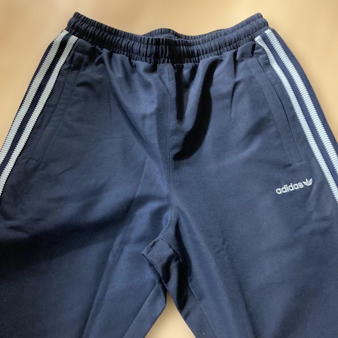 新品未使用タグ付きy2k常田大希adidasジャージトラックパンツネイビー×ブル