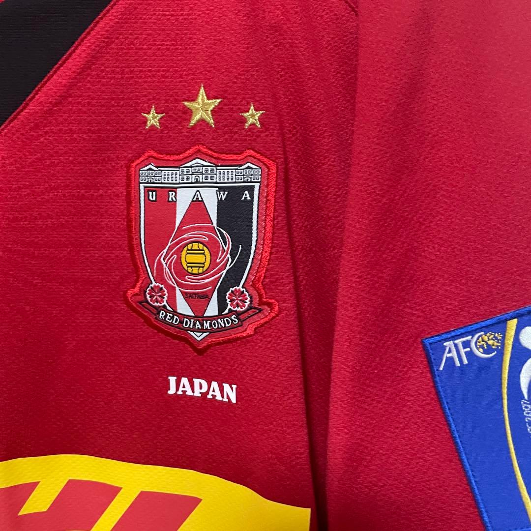【正規品】浦和レッズ 2007 ACL優勝 闘莉王 4 フルパッチ L