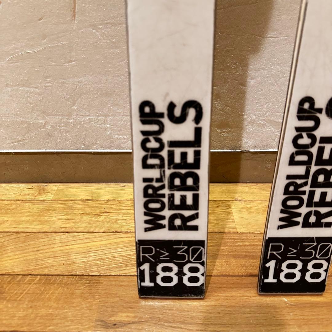 HEAD worldcup スキー板188cm R30 大回転用　非市販品