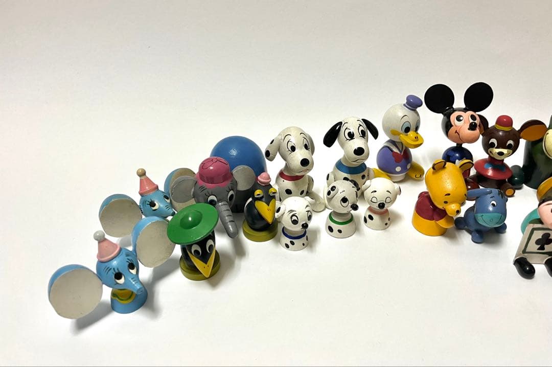 希少美品【Disney まんがこけし】59体 昭和レトロ
