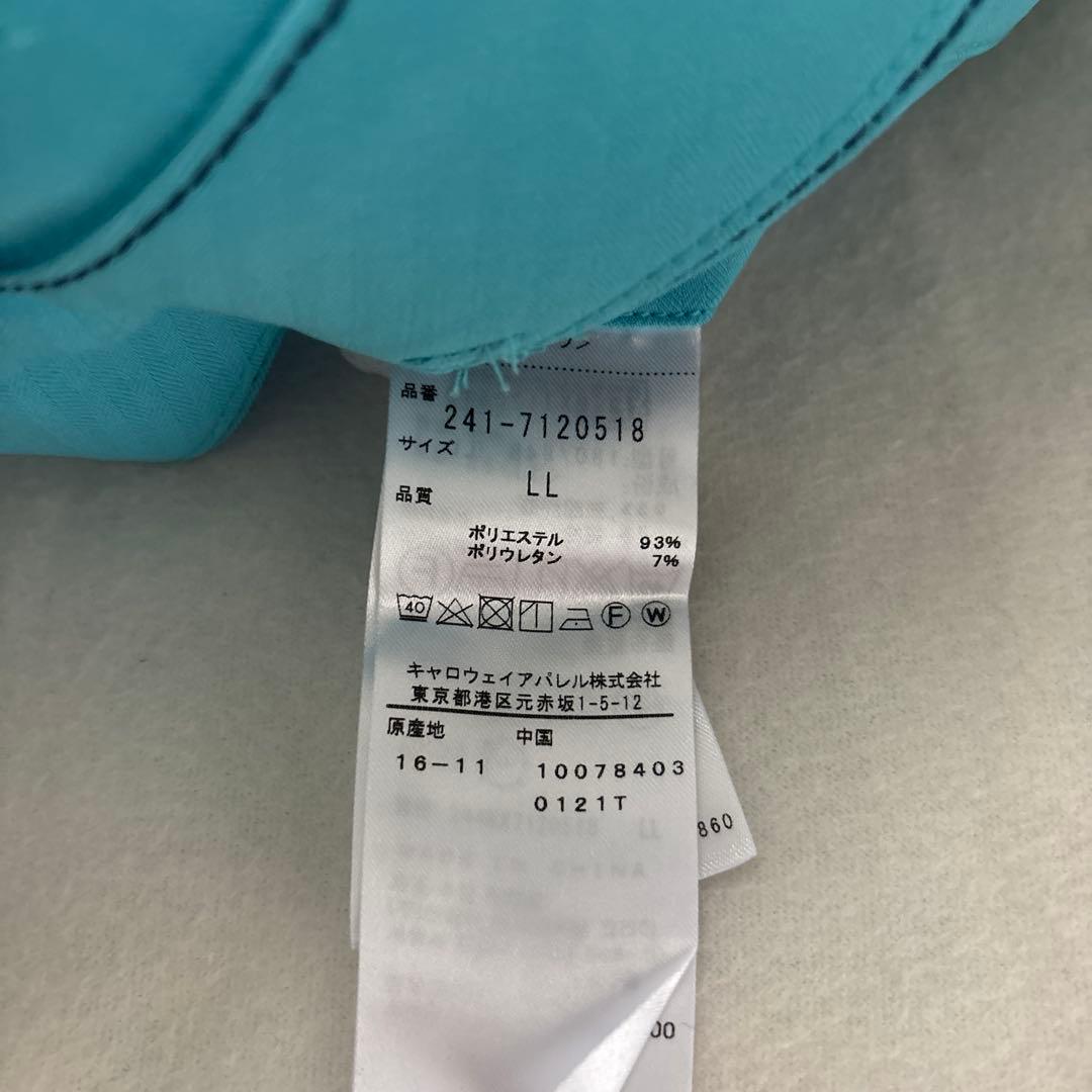 キャロウェイゴルフ　メンズゴルフパンツ サイズLL ブルー