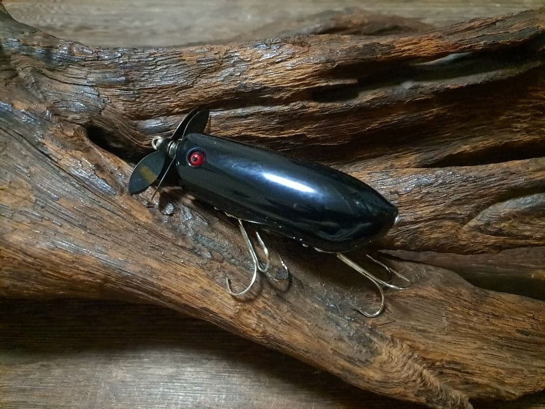 トップウォータージャンキー　ミルヘッドターキー　ブラック　レッドアイ