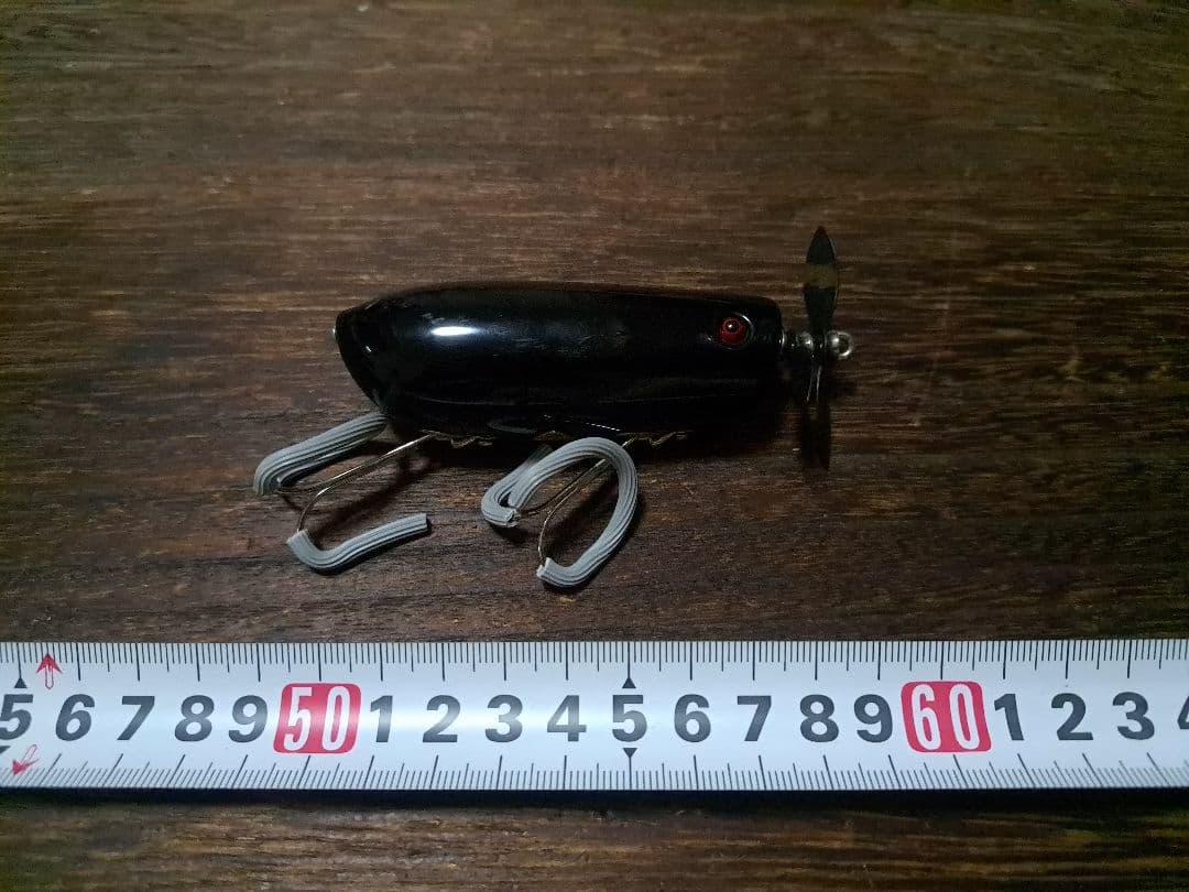 トップウォータージャンキー　ミルヘッドターキー　ブラック　レッドアイ