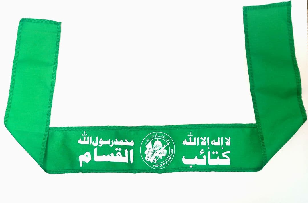 ハマス戦闘員用ハチマキ、ヘッドバンド　レプリカ　撮影用小道具