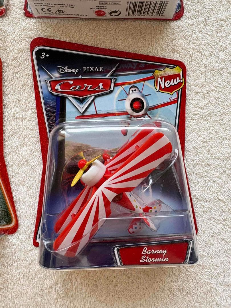 ディズニー カーズ ミニカー 6種セット マテル マックイーン ドック バーニー