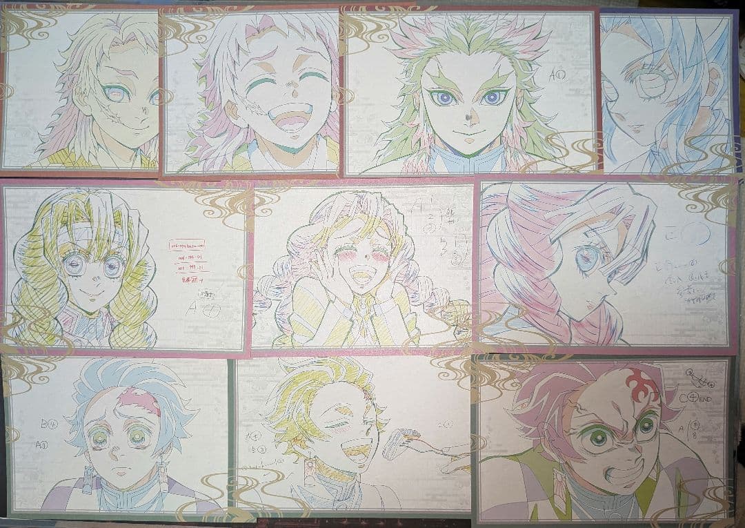 鬼滅の刃　ダイニング 柱稽古編　おすそ分け　ポストカード　37枚セット