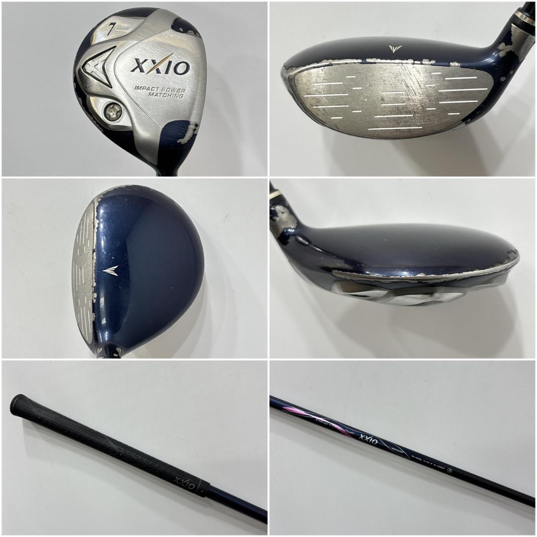 レディース右利き初心者用　ゼクシオ　5＆6＆8代目　ゴルフセット　W-2408