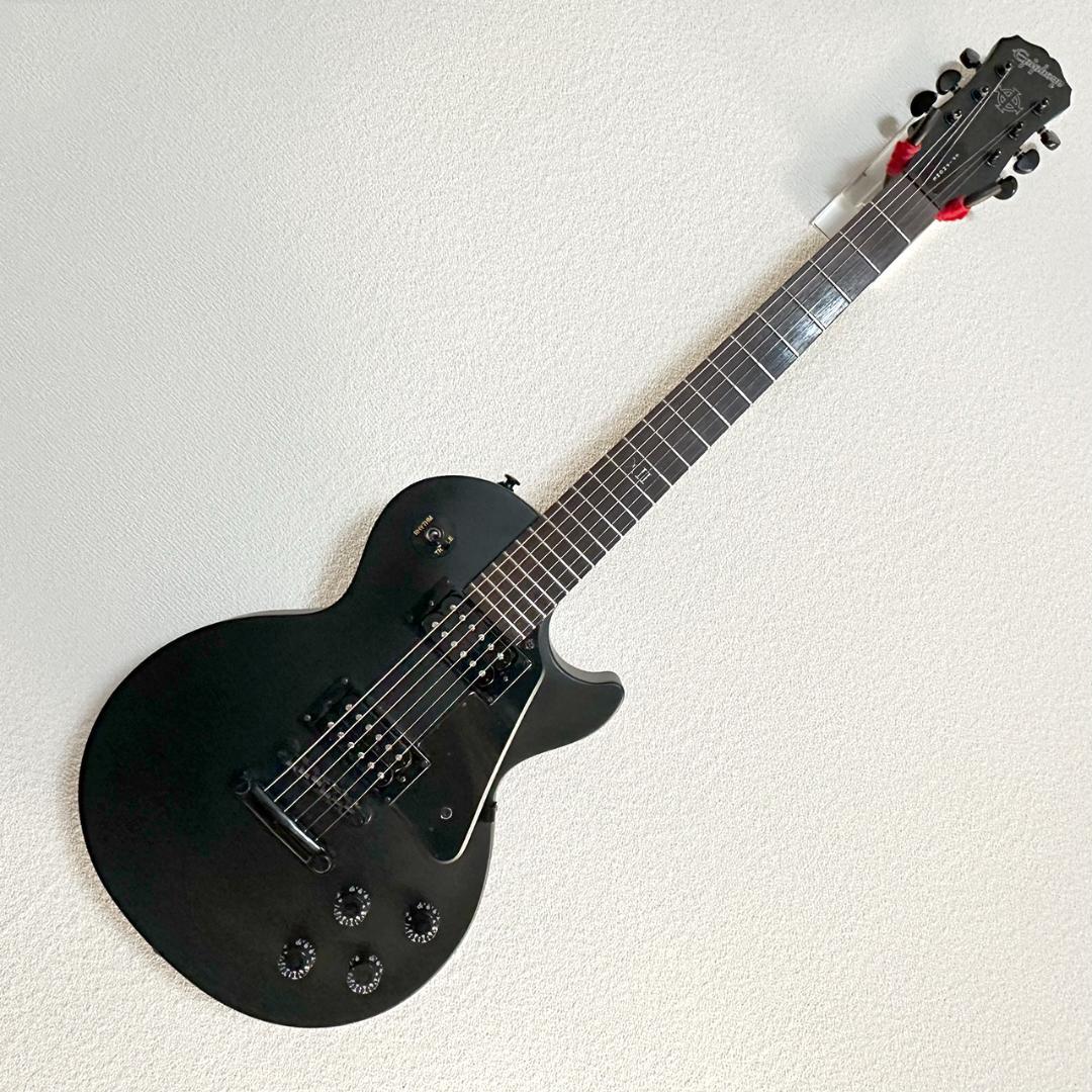 美品 Epiphone Goth Les Paul Studio Black