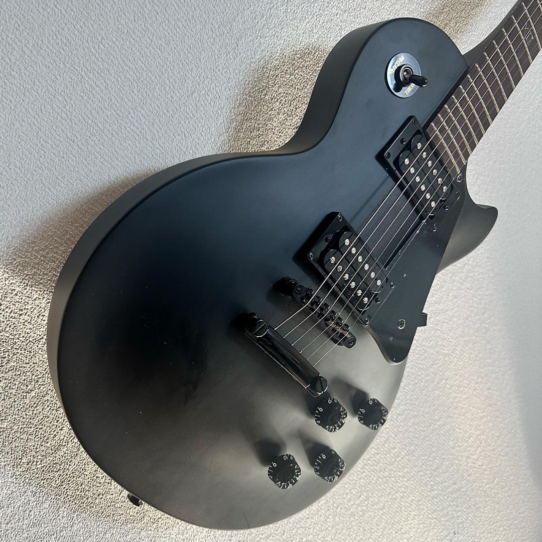 美品 Epiphone Goth Les Paul Studio Black