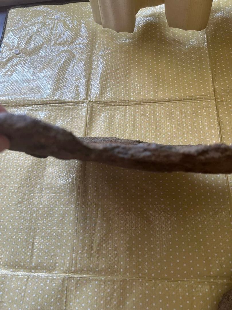 鞍馬石？　大き目の盆栽鉢　3枚セット