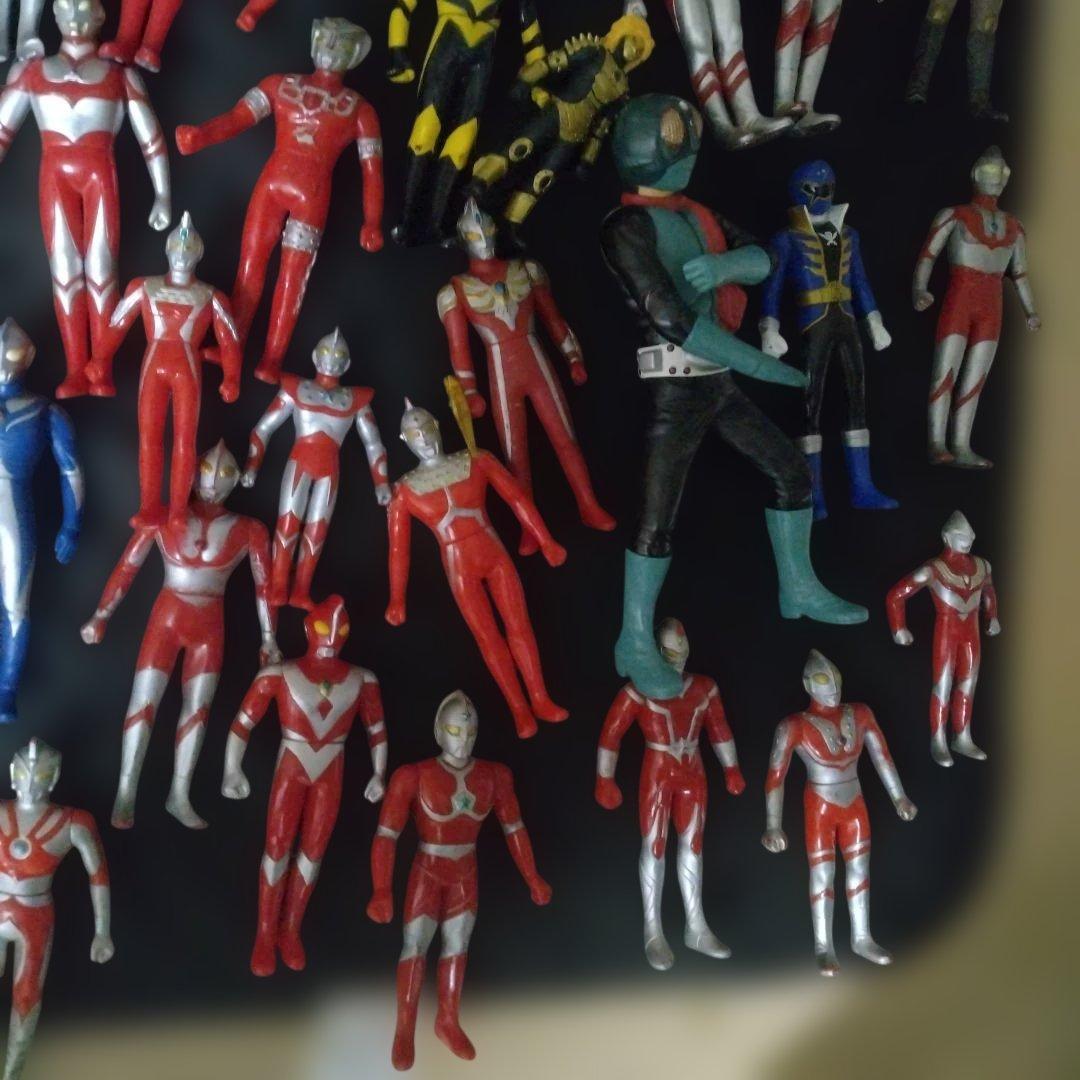 ウルトラマンソフビ人形