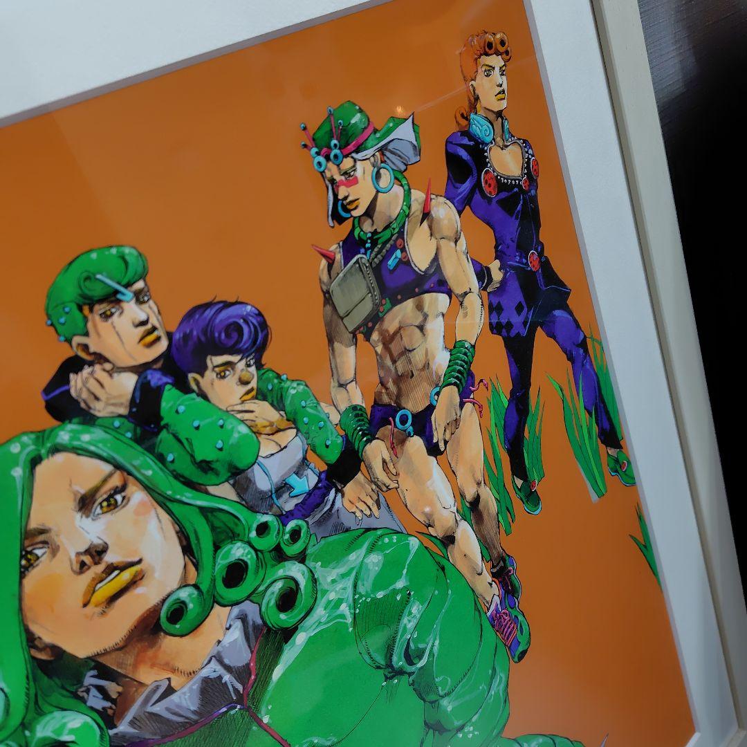 ジョジョの奇妙な冒険 複製原画 長崎 キーヴィジュアル ジョジョ展 冒険の波紋
