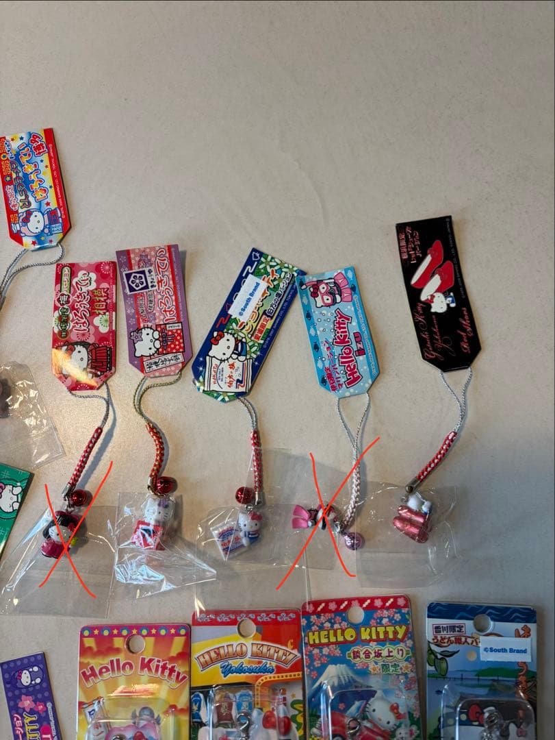 新品未使用　廃盤　希少　ご当地ハローキティ セット 50個セット　まとめ売り