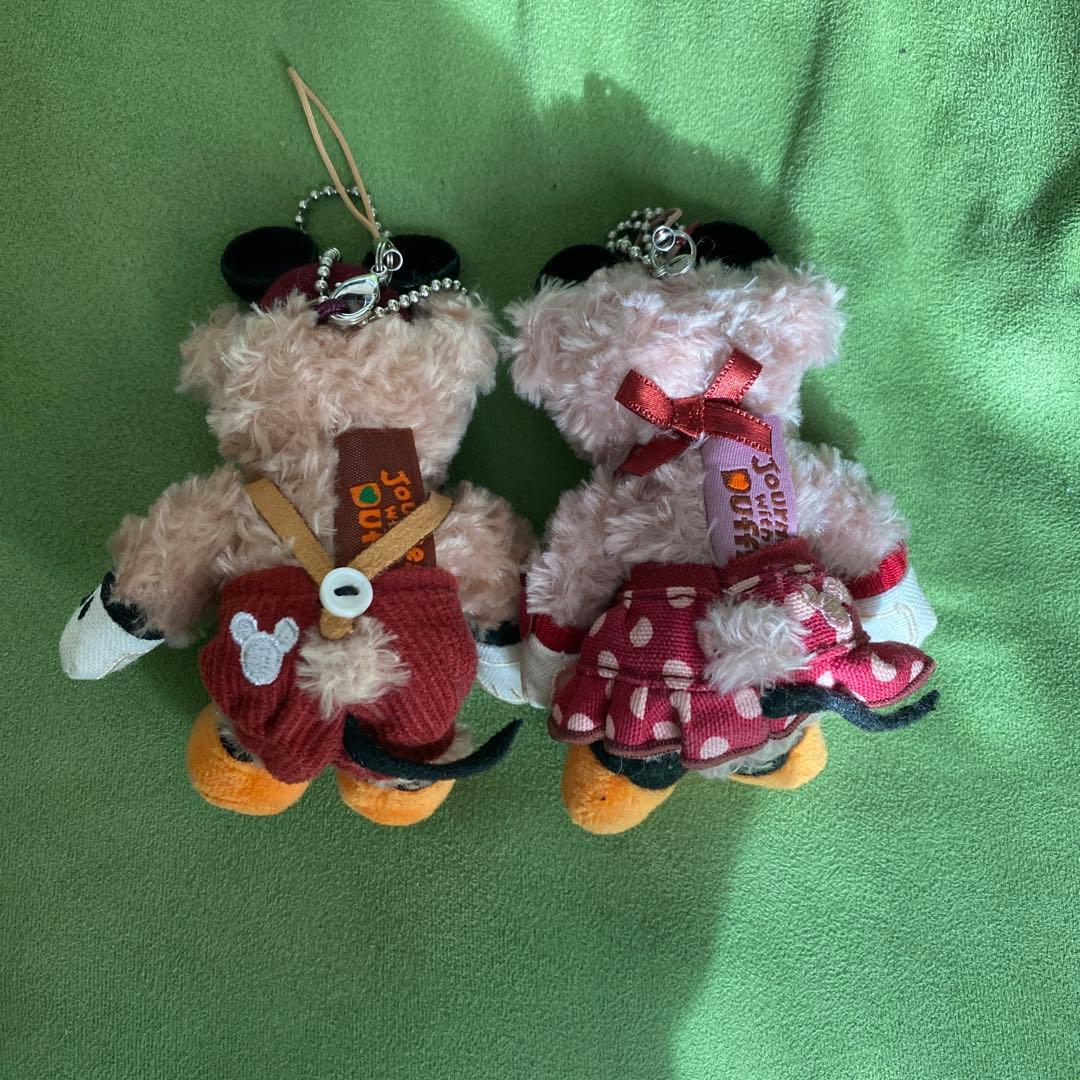 Disney ディズニー ダッフィー シェリーメイ ぬいぐるみストラップ