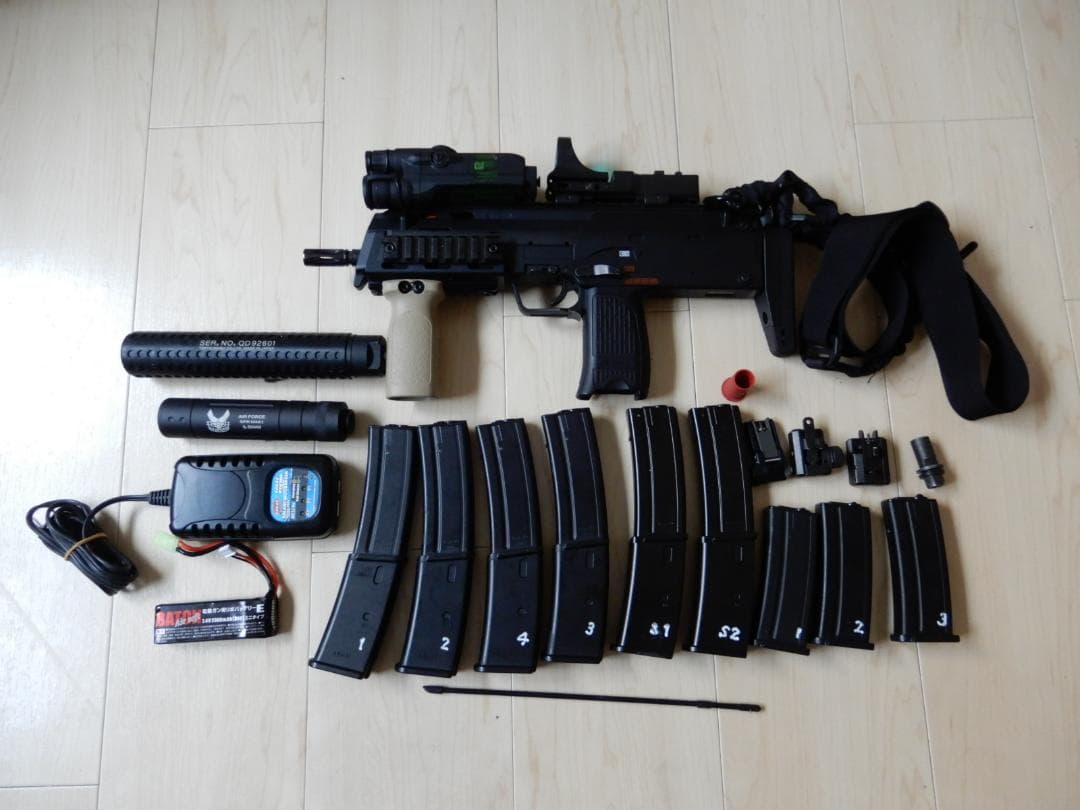 東京マルイ MP7A1 電動ガン メカBOXフルカスタム　付属品多数