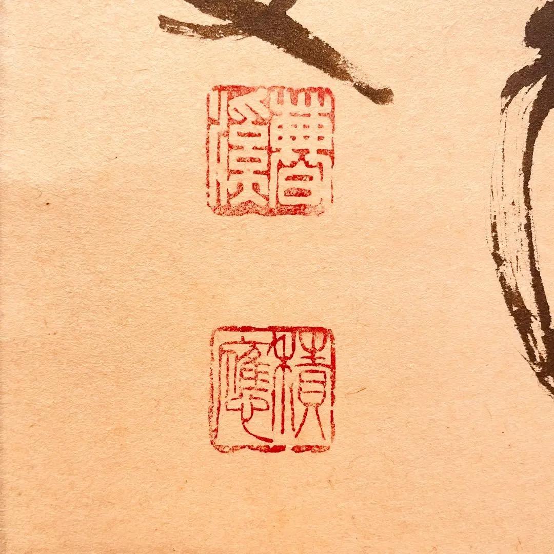 3058 福本積應 「松樹千年翠」 共箱 肉筆 紙本 書 掛軸 臨済宗 大徳寺