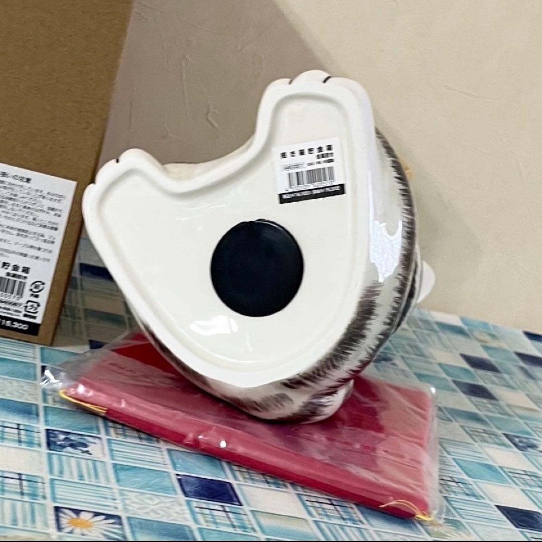 【同梱割引あり】 招き猫貯金箱 金運招き ＆レリーフマグネット ダヤン 招き猫