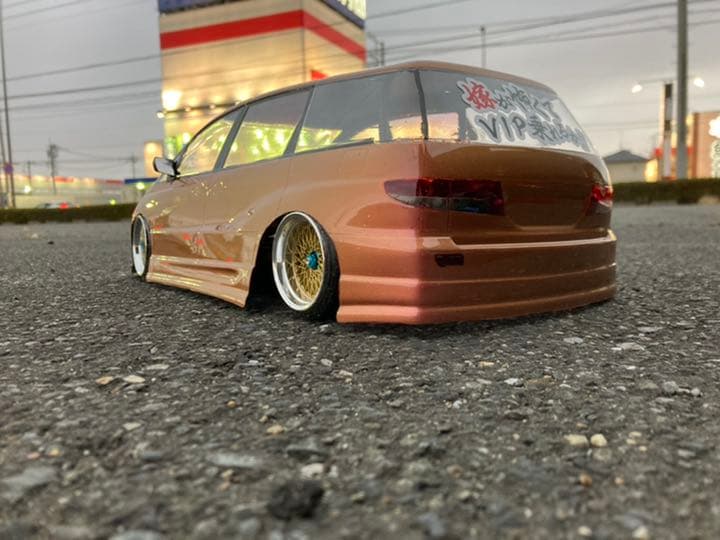 30エスティマ ボディ 1/10ラジコン ドリラジ