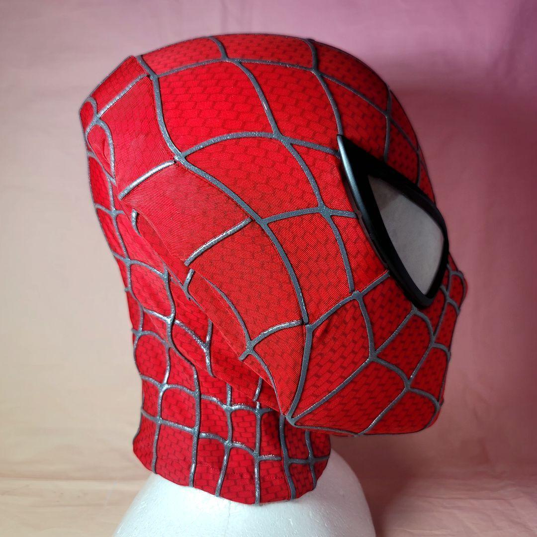 【スパイダーマン】新品 トビーマグワイア レッド シェルマスク サムライミ版