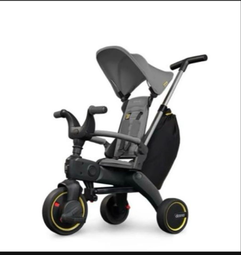 doona 折りたたみ三輪車　グレー リキトライク　ベビーカー ドゥーナ