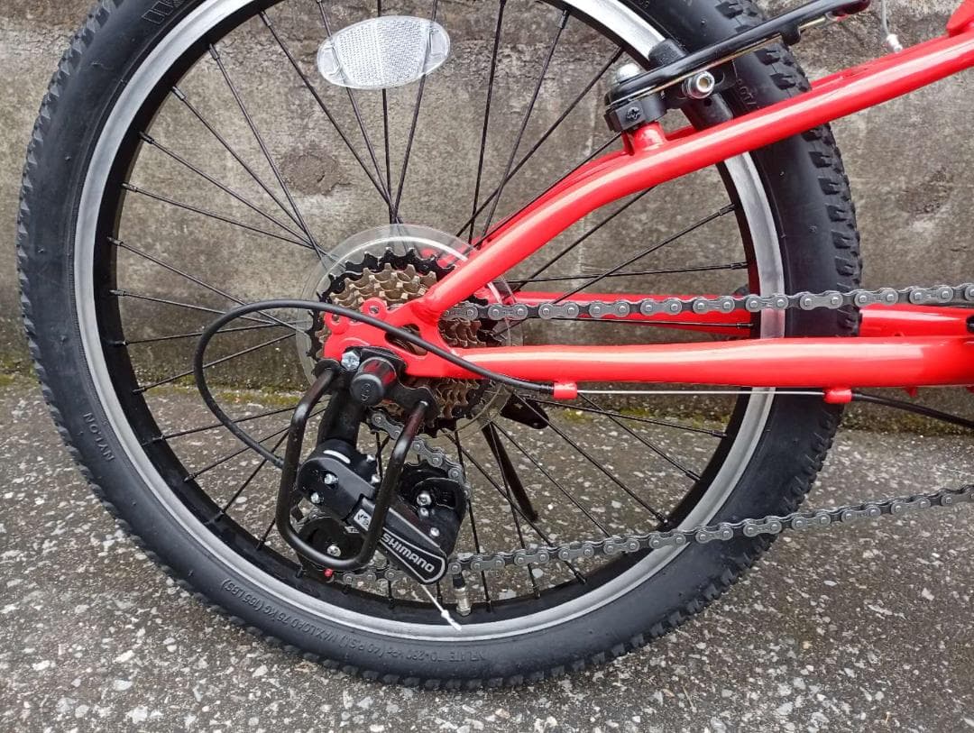 Discovery 折りたたみ自転車 20インチ black/red