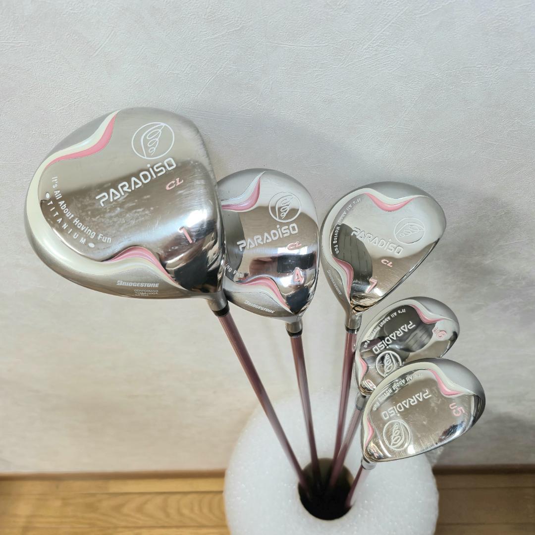 ブリヂストン PARADISO レディース ゴルフクラブ 11本セット 初心者向