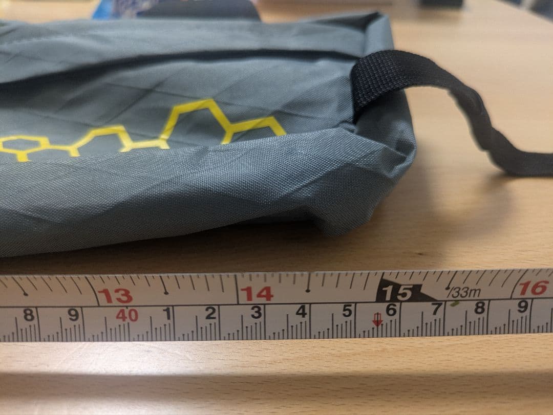 APIDURA 車体装着フレームバッグ グレー47センチ