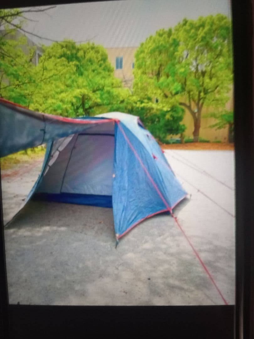 Coleman タフワイドドーム IV 限定カラー　グレー　マットセット付きです