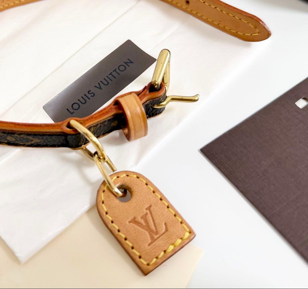【美品】LOUIS VUITTON ルイヴィトン　首輪　モノグラム