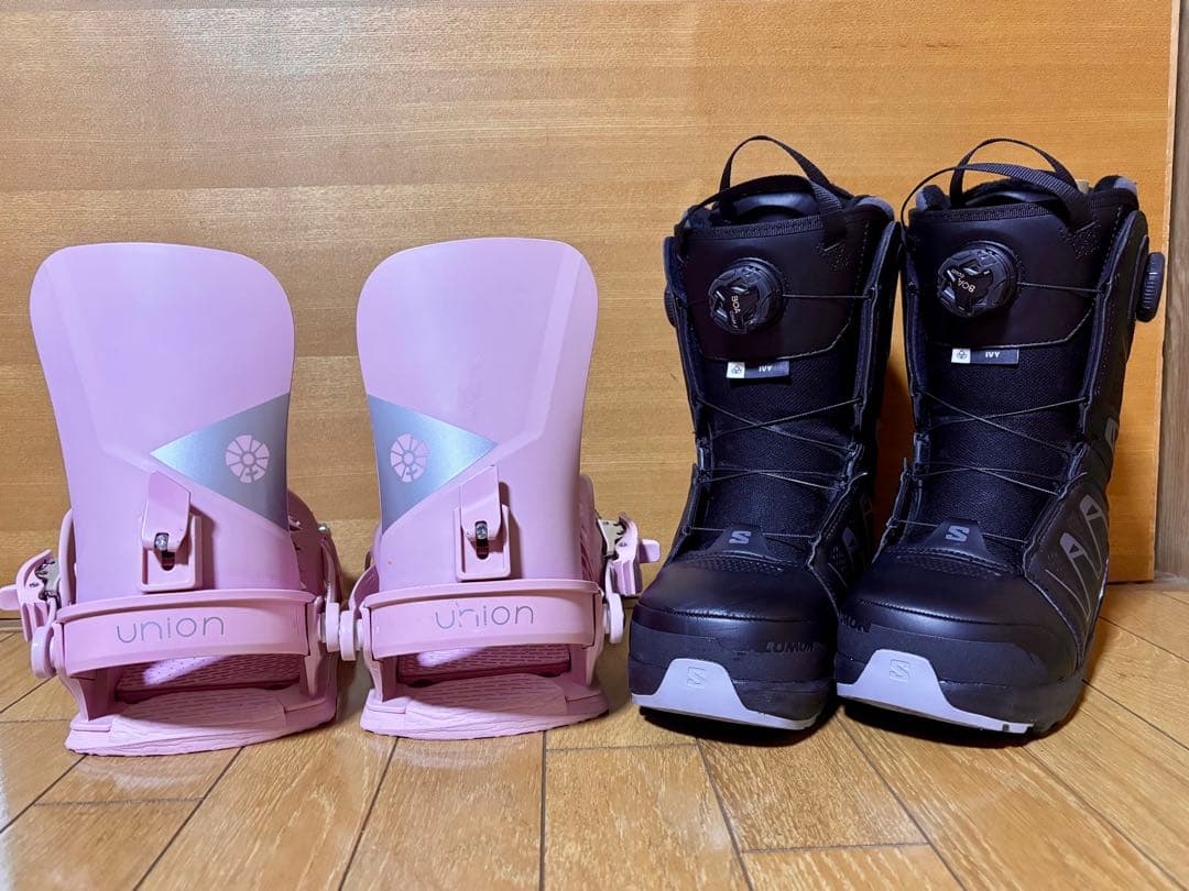 スノーボード　ブーツ　サロモンivy ビンディング　ユニオンJuliet