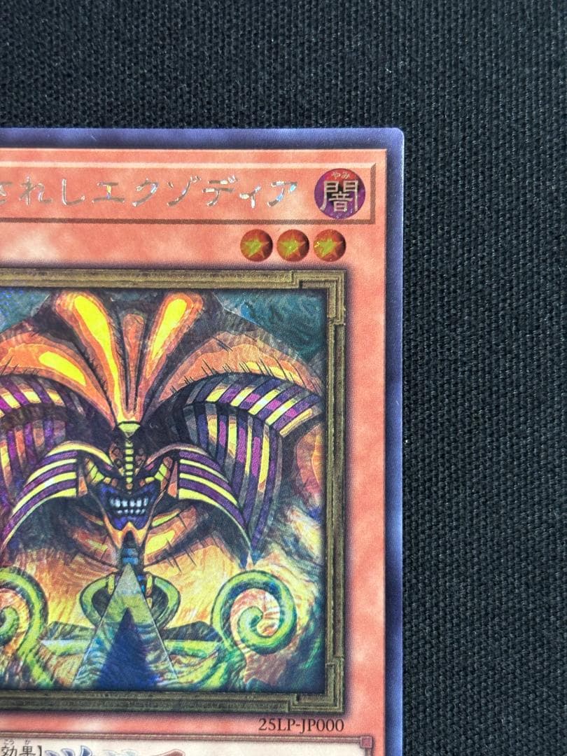 遊戯王　封印されしエクゾディア　ロゴ　シークレット　25LP