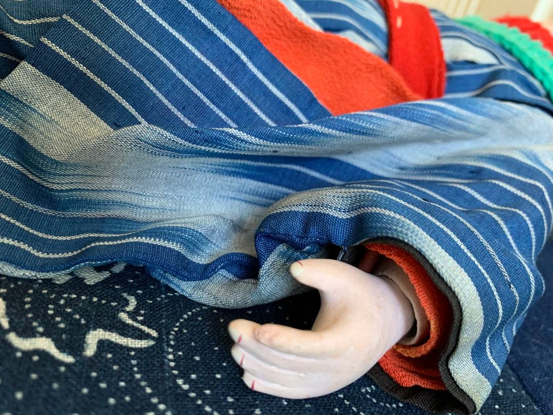 明治時代　市松人形　③ アンティーク　骨董