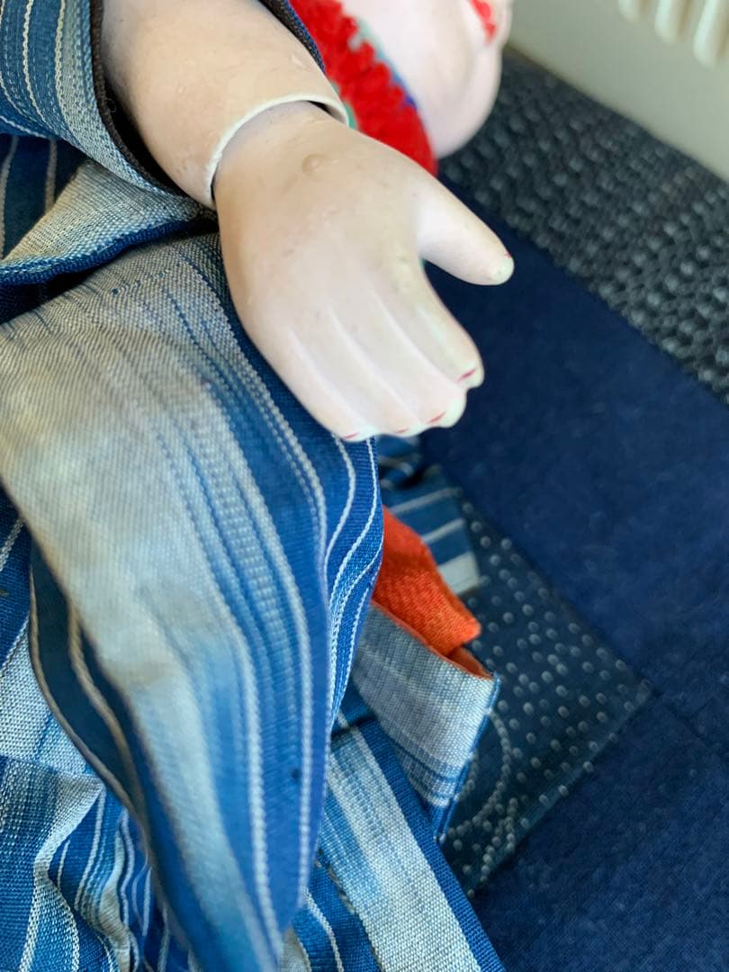 明治時代　市松人形　③ アンティーク　骨董