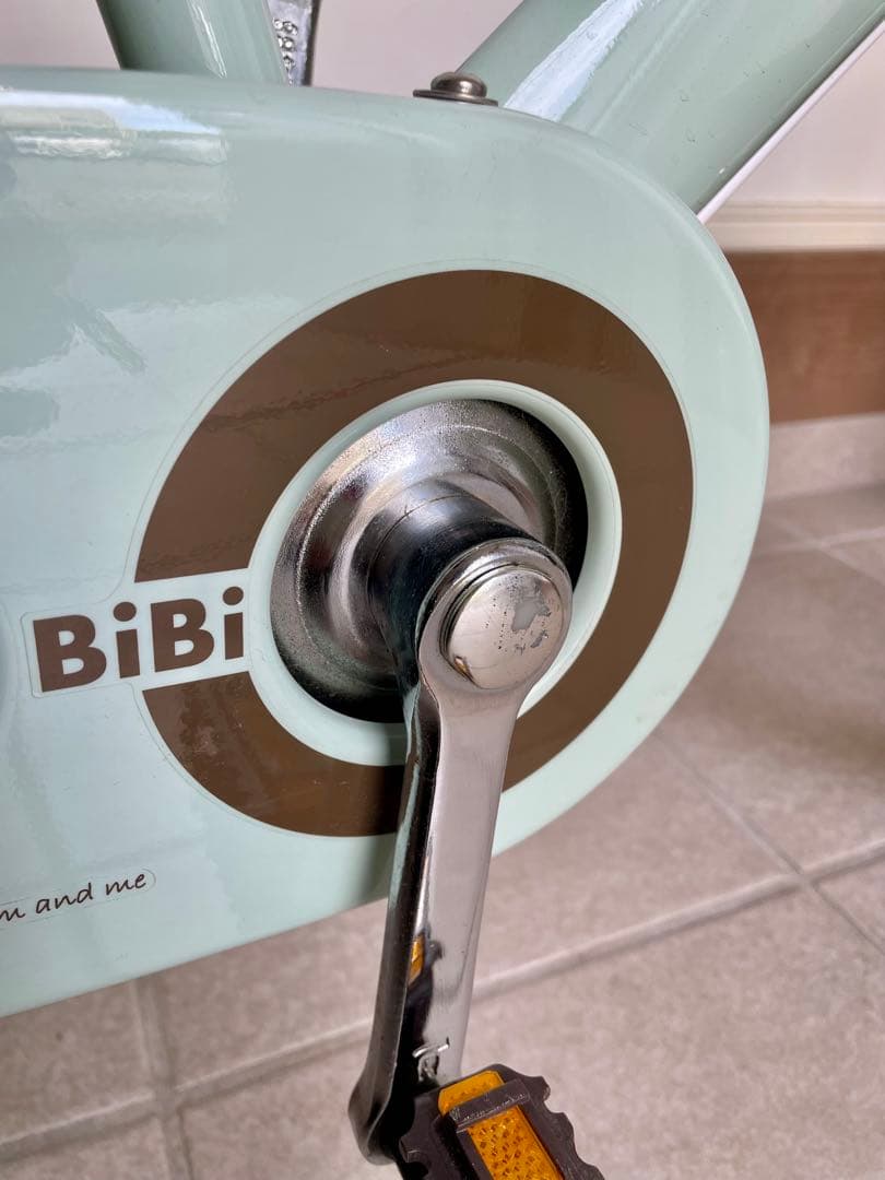 値下げ！【埼玉県：直接引き渡し】幼児用自転車 18インチ ミントグリーン