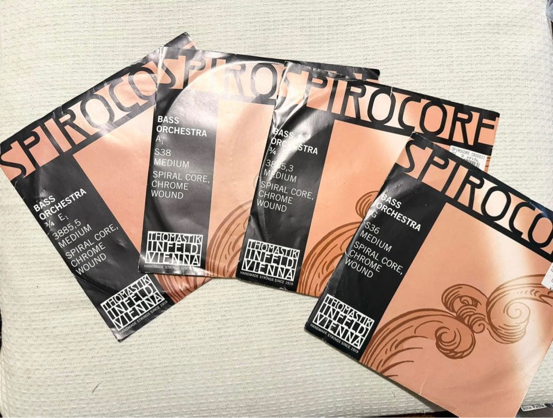 Thomastik Spirocore スピロコア コントラバス弦 ミディアム