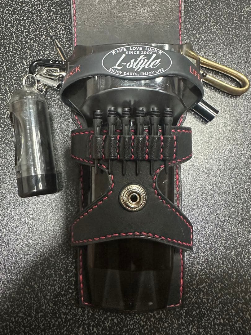 ダーツケースカバー（黒×黒）②